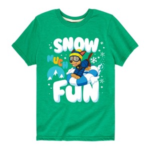 Boys' - Paw Patrol - Snow Much Fun Short Sleeve Graphic T-Shirt - 1 of 4