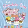Boys' Short Sleeve Peppa Pig Chocolate Cake With Family T-Shirt - 3 of 4