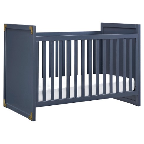 Blue store convertible crib