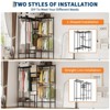 Heavy Duty Clothes Rack, Clothing Racks for Hanging Clothes, Freestanding Garment Racks - 3 of 4