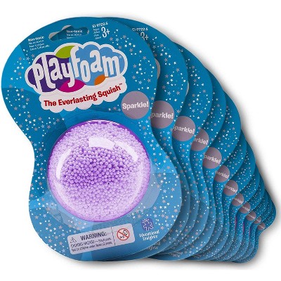 Educational Insights Playfoam Jumbo Pod Sparkle, Set of 12, Fidget, Sensory Toy, Ages 3+