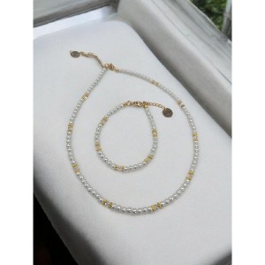 Michelle Marie Boutique's Pearl & Birthstone Color Crystal Jewelry Sets - 1 of 4