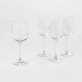 12oz 4pk Glass Atherton Stemless Wine Glasses - Threshold™ : Target
