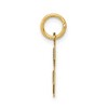 Black Bow Jewelry 14k Yellow Gold, Jersey Collection, Small Number 8 Pendant - 2 of 4