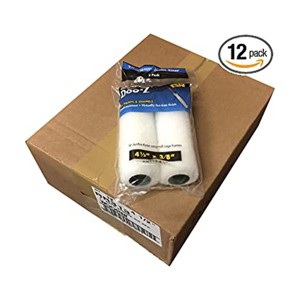 Wooster 4.5" Jumbo-Koter Super Doo-Z 3/8" Nap 12 Sets Of 2-Pack Roller Cover # RR313-4.5-12PK - 1 of 4