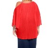 Women's Flirty Plus Size Cover Up Dress - Always for Me - 2 of 4