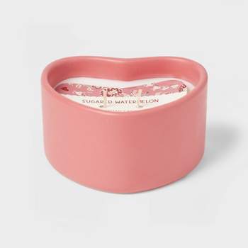 matte pink minimalist ceramic cup candle – SPC : candles + jewelry