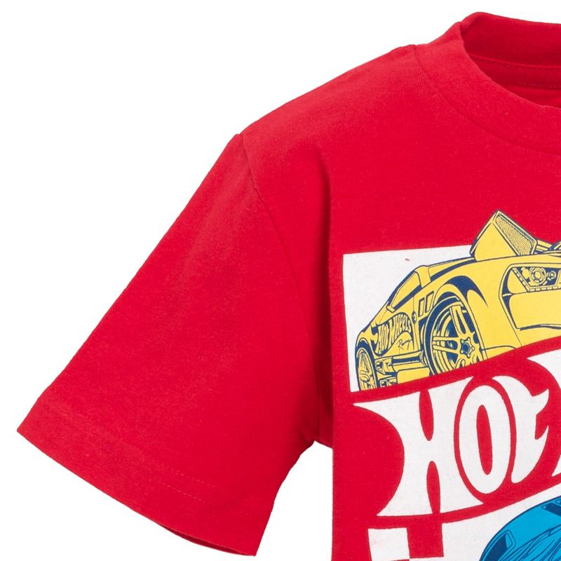 Hot Wheels 2 Pack Graphic T-Shirts Toddler , 5 of 8