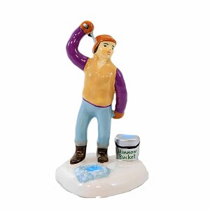 Department 56 Villages 3.0 Inch I May Have Hooked A Big One Snow Village Perch Palace Village Figurines - 1 of 3