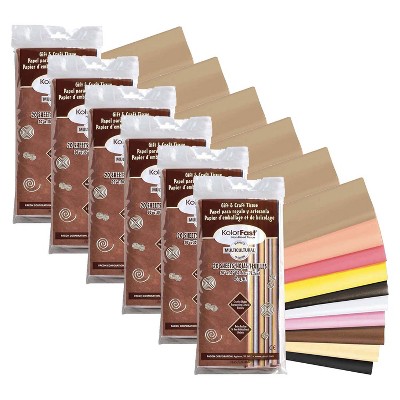 Hygloss Metallic Foil Paper Assortment 10 Sheets per Pack 6 Packs