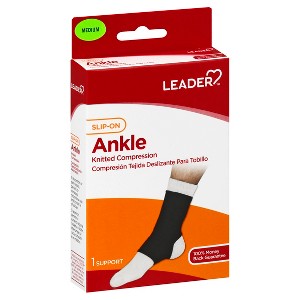 Leader Medium Slip-On Ankle Support 1 ea - 1 of 4