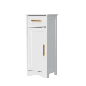 Storage Cabinet with Height Adjustable Shelf - 1 of 4