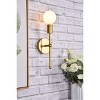 Elegant Lighting Keely 1 light brass wall sconce - 2 of 4
