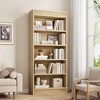 7-Tier Open Bookcase and Bookshelf, Modern Simple Floor Standing Display Storage Shelves w/Top Open Compartment for Living Room, Bedroom - 3 of 4