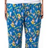 DreamWorks Shrek Mens' Characters Donkey Fiona Sleep Pajama Pants Blue - 3 of 4