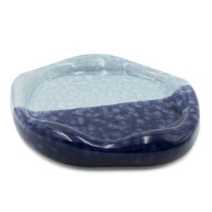 Irregular Ceramic Tray Blue - Bullseye's Playground™ - 1 of 3