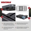 YAKIMA Aluminum Roof Mount LockNLoad 3 Bar System Heavy Duty Roof Rack Platform, Black - 4 of 4