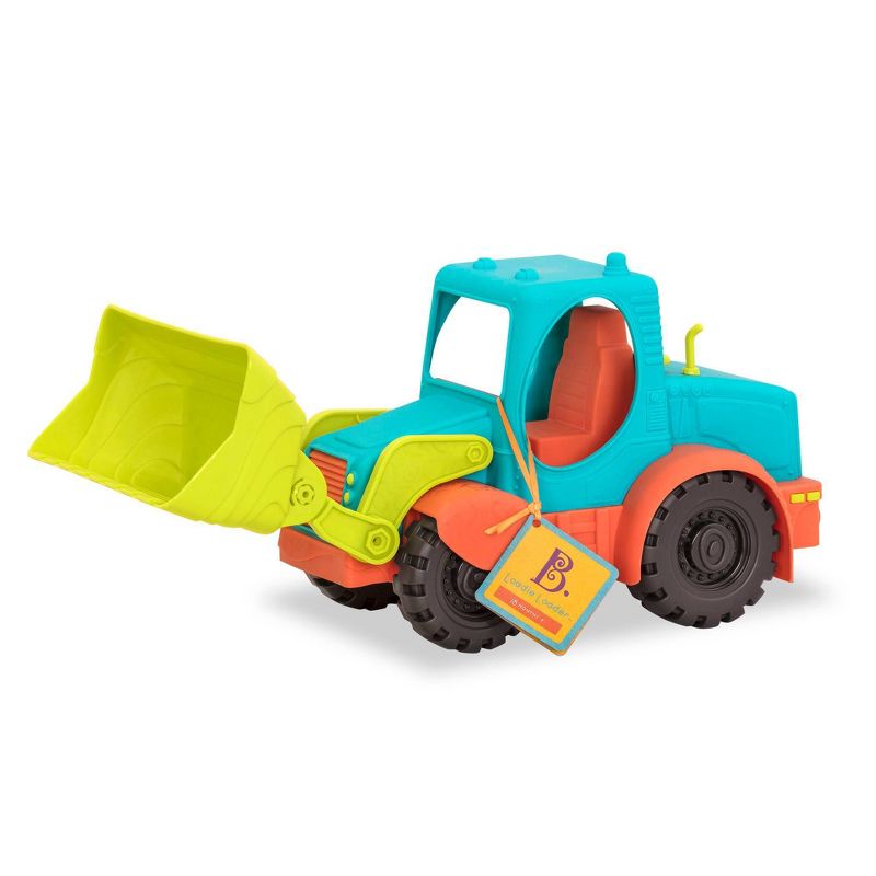 B. toys Large Toy Truck Front-End Loader - Loadie Loader, 4 of 5