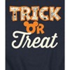Men's - Disney - Trick Or Treat Mickey Fill Graphic Fleece Sweatshirt - 2 of 4
