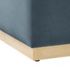 Modway Tilden Large 28 in. Square Performance Velvet Upholstered Ottoman - 4 of 4