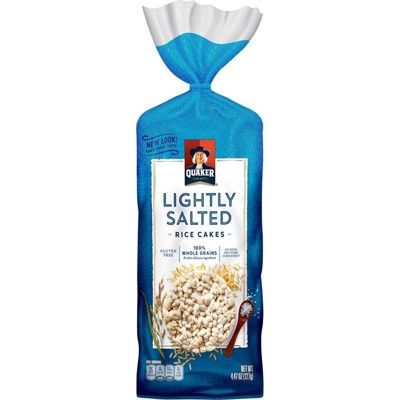 Quaker Lightly Salted Gluten Free Rice Cakes - 4.47oz : Target