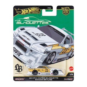 Hot Wheels Premium Car Culture Silhouettes LB-ER34 Super Silhouette Nissan Skyline - 1 of 3