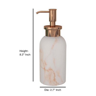 Nu-Steel Misty Copper collection Lotion Dispenser, Perfect For Home & Bathroom Accessories