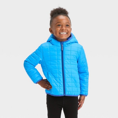 Baby Solid Puffer Jacket - Cat & Jack™ Black 12M