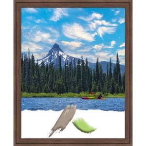 Amanti Art Florence Medium Brown Picture Frame - 1 of 4