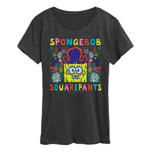 Women's - Spongebob Squarepants - Spongebob: The Search For Squarepants Underworld Short Sleeve Graphic T-Shirt - 1 of 4