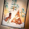 Sullivans Cabin Scene Glass Nightlight  Multicolor 6.25"H - 2 of 3