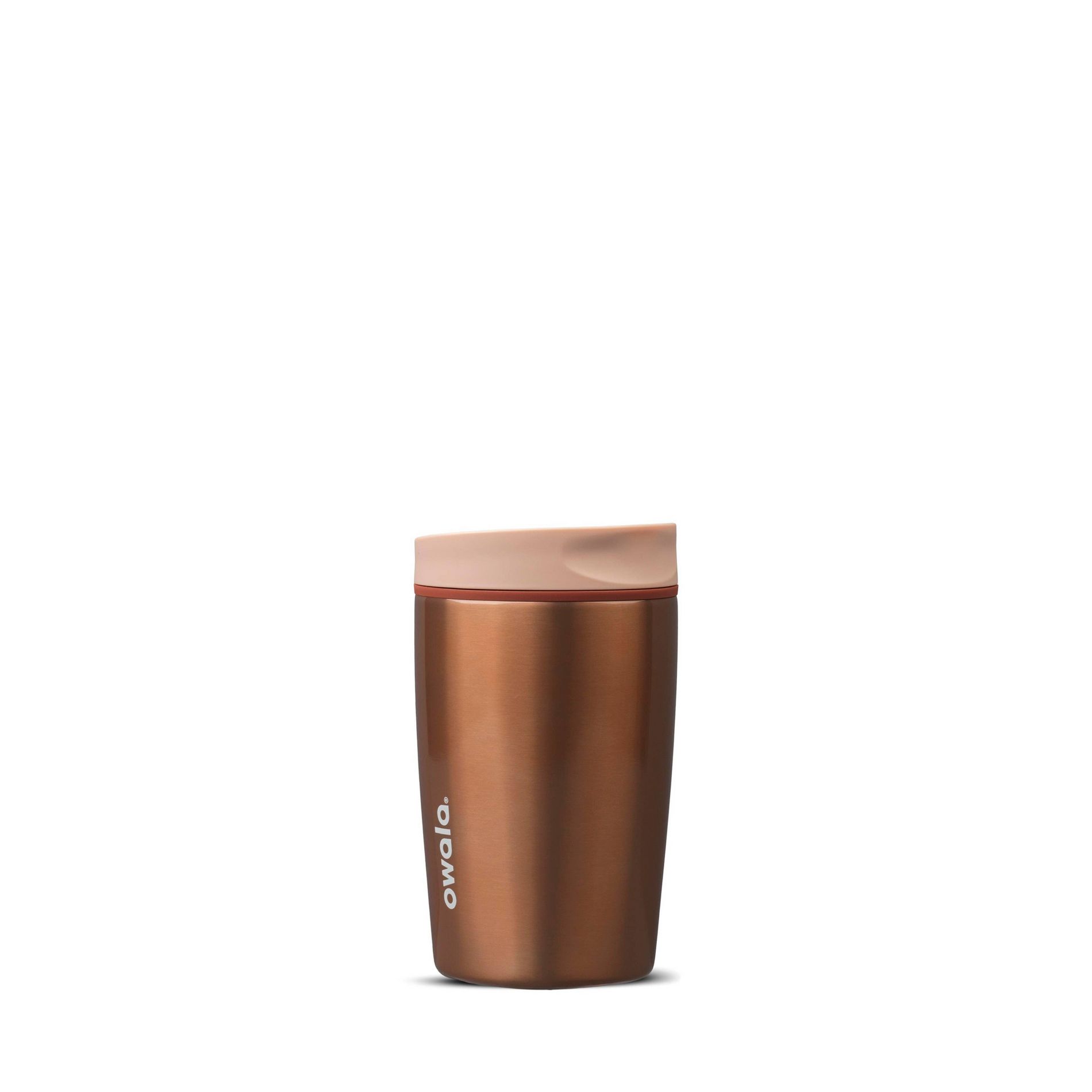 Owala 12fl oz Stainless Steel SmoothSip Slider Ceramic Lined Travel Mug