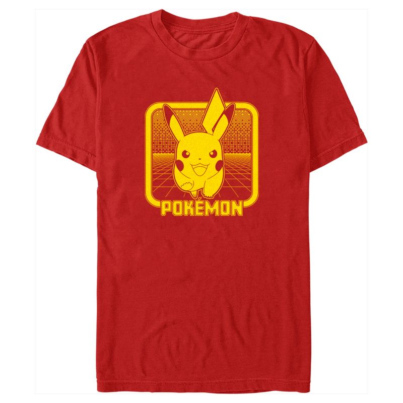 Men's Pokemon Digital Pikachu T-Shirt, 1 of 6
