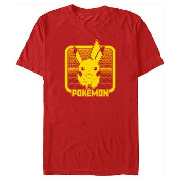 Men's Pokemon Digital Pikachu T-Shirt