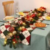 Prelit Christmas Garland for Mantle 6ft, Battery Operated Xmas Garland with Lights Timer - 2 of 4