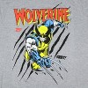 Seven Times Six Marvel Comics Wolverine Shirt Mens Snikt Adult Short Sleeve Graphic Tee Grey - 2 of 3