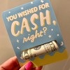 Big Dot of Happiness Party Time - DIY Assorted Happy Birthday Party Cash Holder Gift - Funny Money Cards - Set of 6 - 2 of 4