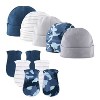 The Peanutshell Cotton Baby Boy Layette Set - Blue Camo, 23-Pieces, Navy/Gray, 0-3 Months - 3 of 4