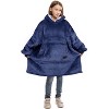 Catalonia Oversized Wearable Blanket Hoodie Sweatshirt for Kid Girl Boy,  Fleece Cozy Hooded Pullover for 7-16 yr Teen Youth Kid, Christmas Gift Idea - 2 of 4