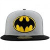 Adult Batman The Animated Series Chest Logo New Era 59Fifty Fitted Hat - 2 of 4