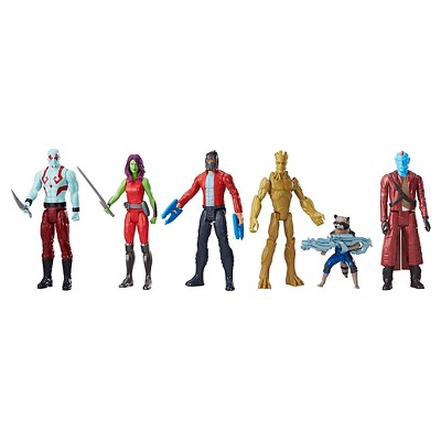 guardians of the galaxy titan hero series 6 pack