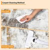 Modern Abstract Rug Washable Rugs Non Slip Stain Resistant Modern Abstract Throw Carpet - 3 of 4