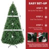 Vivatrees 7.5 Ft Prelit Artificial Christmas Tree, with 10 Lighting Modes, Metal Stand, Hinged Branches, Realistic Xmas Pine Tree for Holiday Decor - 4 of 4