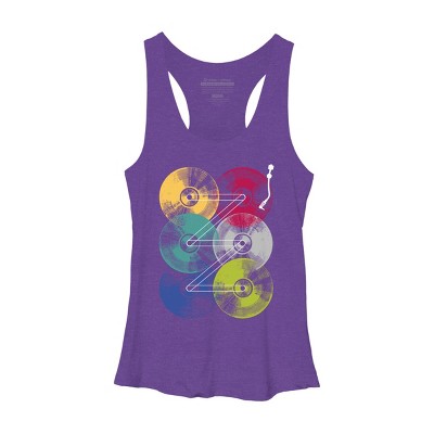 Women's Design By Humans Nonstop By clingcling Racerback Tank Top