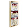Stupell Industries Vintage Cinema Projector Phrases Floating Frame Canvas Art - 2 of 4
