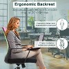 BestMassage Office Chair Mesh Computer Chair Task Chair with Lumbar Support & 360° Swivel Home Office Swivel Chair Modern Desk Chair - 3 of 4