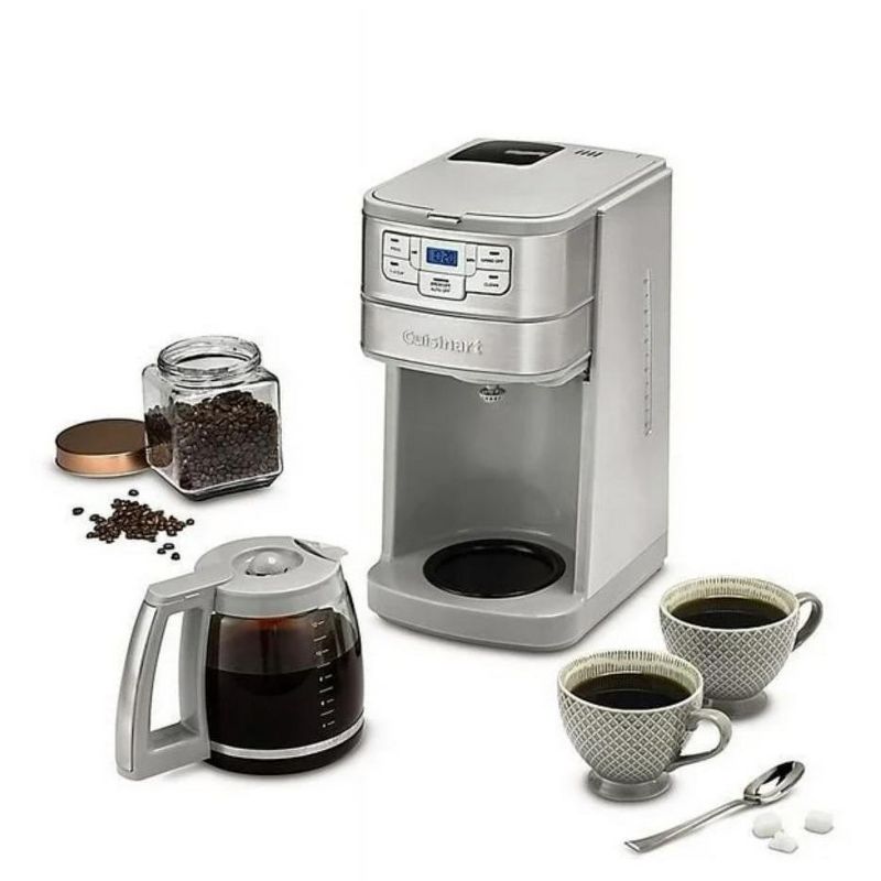Cuisinart DGB-400SSFR Grind and Brew 12 Cup Coffeemaker - Silver - Certified Refurbished, 4 of 8