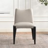 KINWELL Top-Grain Genuine Leather Modern Upholstered Dining Chair - 2 of 4