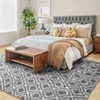 Machine Washable Rug Soft Fluffy Shaggy Area Rug Non Slip Ultra Soft Fluffy Indoor Floor Carpet for Living Room Bedroom Nursery - 4 of 4