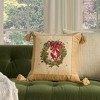 Mina Victory Vintage Wreath Indoor Throw Pillow - 2 of 4